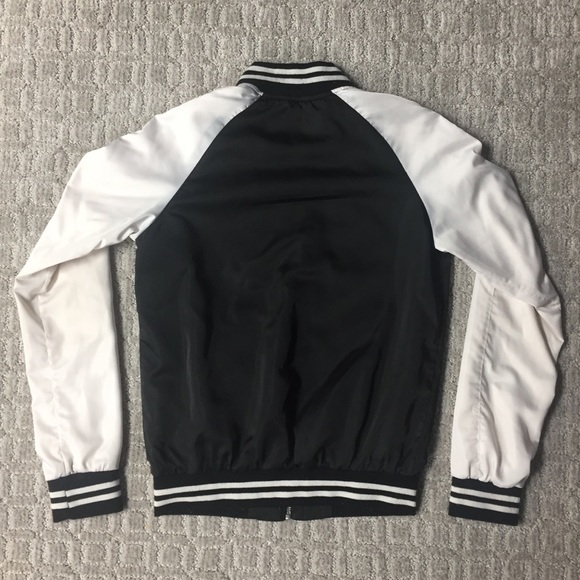 Garage Silky Bomber Jacket - Picture 2 of 4